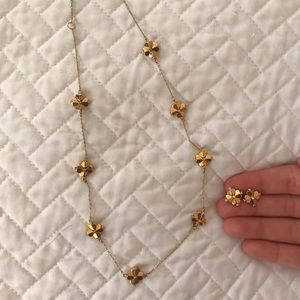 Kate Spade necklace and Earrings set